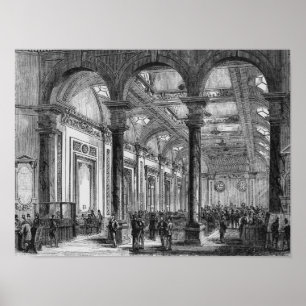 Inneres von Lloyd's of London Poster