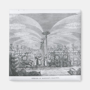 Inneres von Marshalls Flachsmühle Magnet