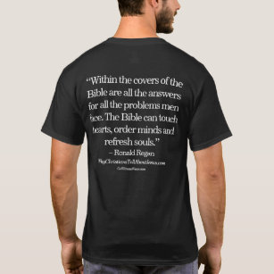 Innerhalb der Abdeckungen… Ronald Regan T-Shirt