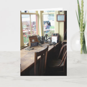 Innerhalb des Bahndepots Karte