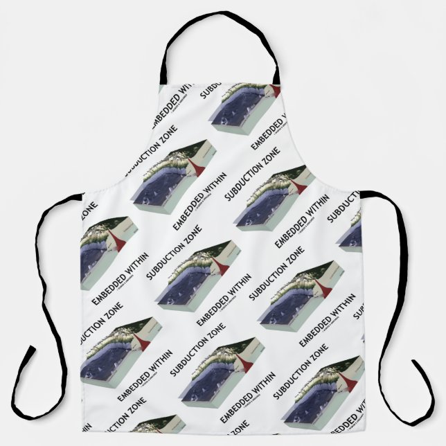 innerhalb des geologischen Spaßes eingebettetes Ab Schürze (Vorderseite)