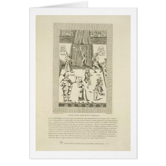 Innerhalb des Red Bull-Schauspielhauses Frontispiz (Vorne)