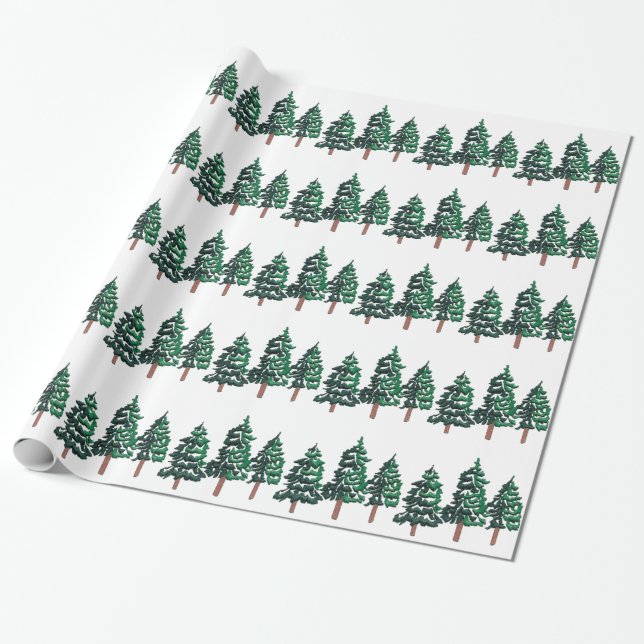 INNERHALB DES WALDES GESCHENKPAPIER (Ungerollt)