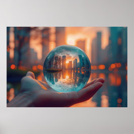 Innerhalb einer Kugel Poster