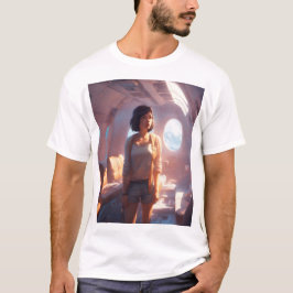 Innerhalb eines Flugzeug T-Shirt