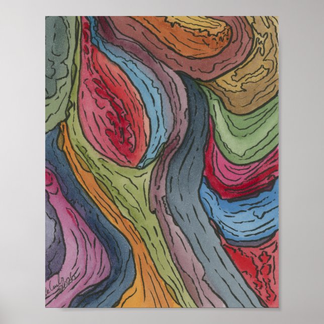 Innerlich wachsen poster (Vorne)