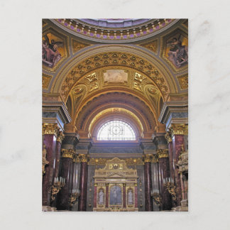 Innern der St. Stephansbasilika, Budapest(7) Postkarte