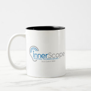 InnerScope_logo_trans Zweifarbige Tasse