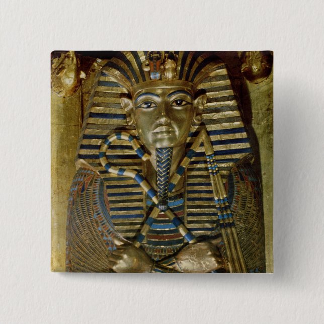 Innerster Sarg von Tutankhamun Button (Vorderseite)