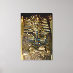 Innerster Sarg von Tutankhamun Leinwanddruck