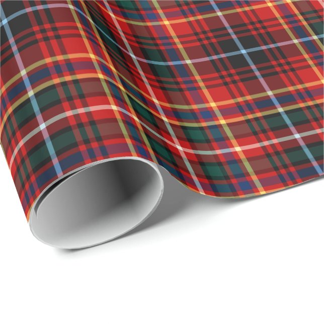 Innes Clan Tartan Geschenkpapier (Rolleneckpunkt)