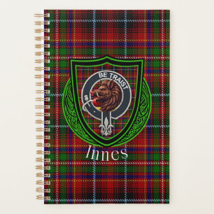 Innes schottischer Clan Tartan & Wappen Planer