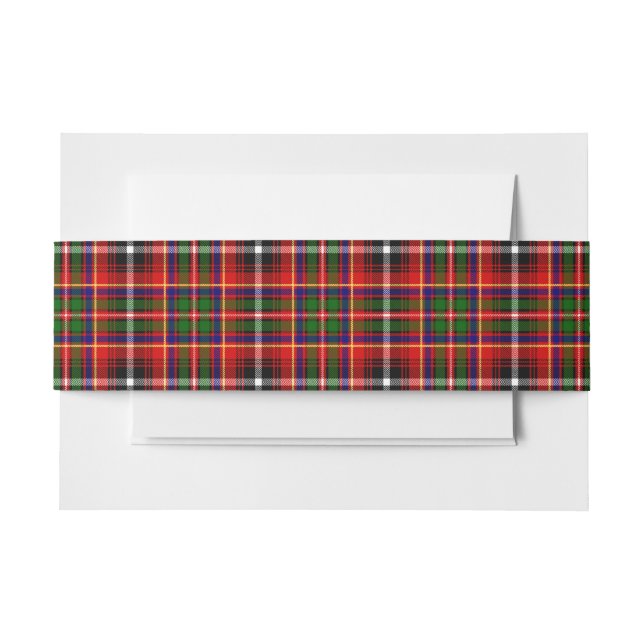 Innes Scottish Tartan Bly Band (Vorderseite Beispiel)