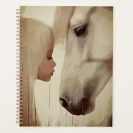 Innocent Bond – Child and Horse Art Planer