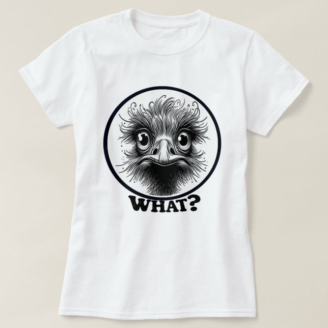 Innocent Ostrich What Women's T-Shirt (Design vorne)