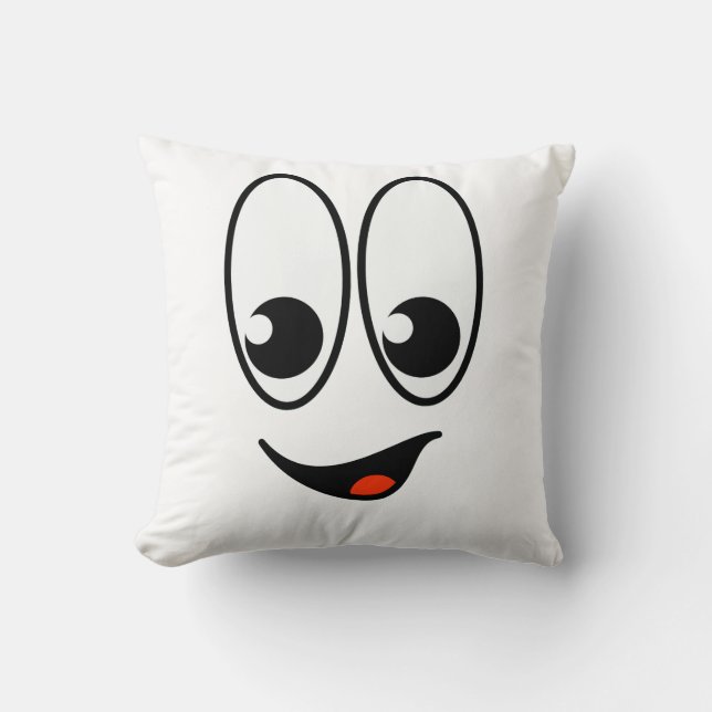 Innocent Smile Pillow - Weichheit mit einem süßen  Kissen (Vorderseite)
