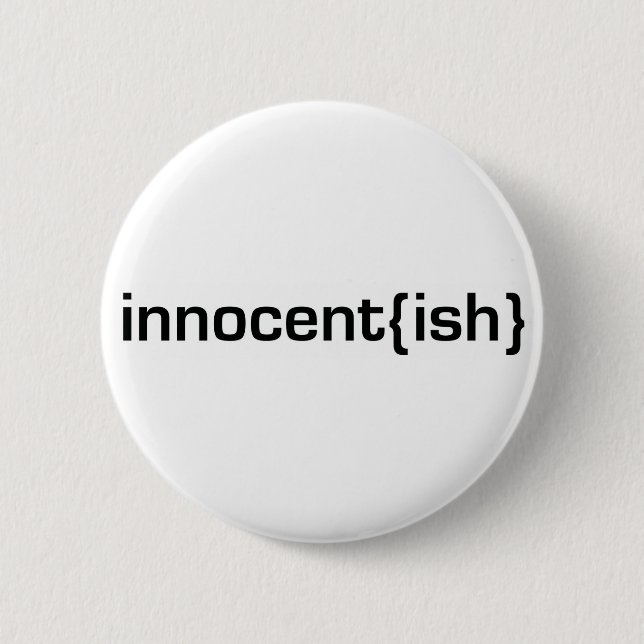 innocentish button (Vorderseite)