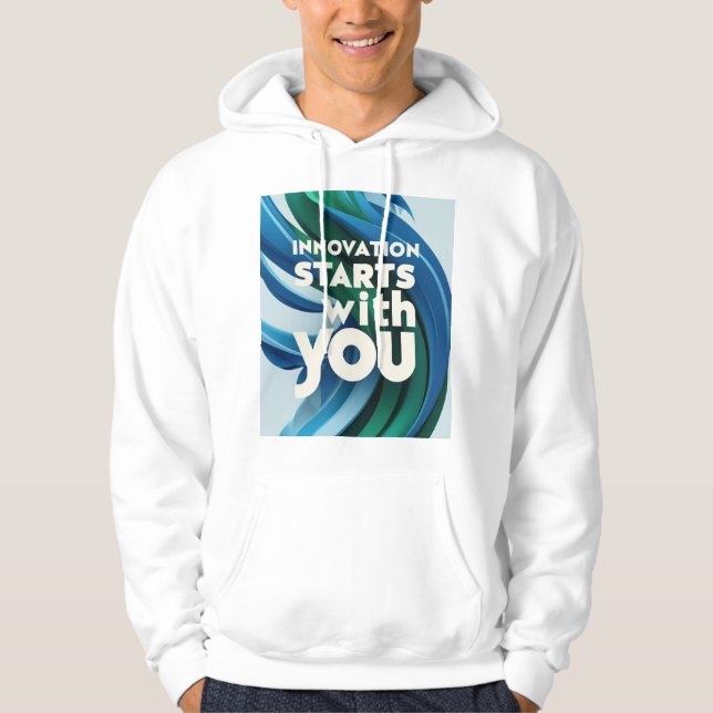 Innovation beginnt mit dir 2 hoodie (Vorderseite)