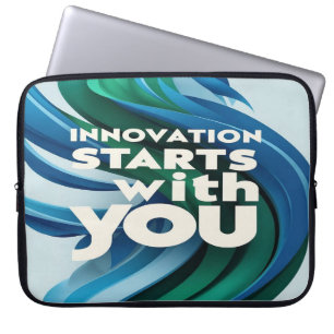 Innovation beginnt mit Ihnen Option 2 Laptopschutzhülle