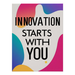 Innovation beginnt mit Ihnen Option 2 Poster