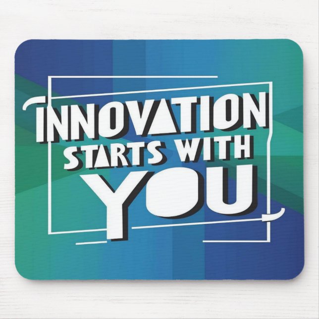 Innovation beginnt mit Ihnen Option 3 Mousepad (Vorne)