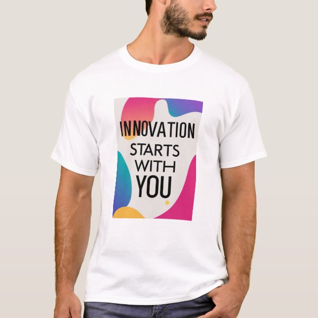 Innovation beginnt mit Option 3 T-Shirt (Vorderseite)