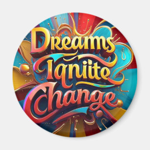 "Innovation, Inspirier, Anzündung" Magnet