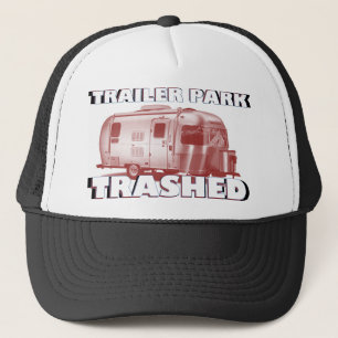 InnovativDezynzs "WOHNWAGENSIEDLUNG TRASHED" Truckerkappe