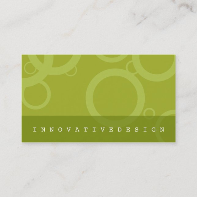 Innovative Design Business Cards Visitenkarte (Vorderseite)