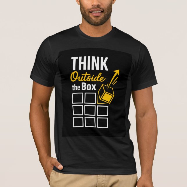 Innovative Mindset Quote Tee (Vorderseite)