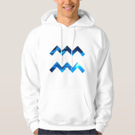 Innovativer Wasserstrom - Electric Blue Hoodie