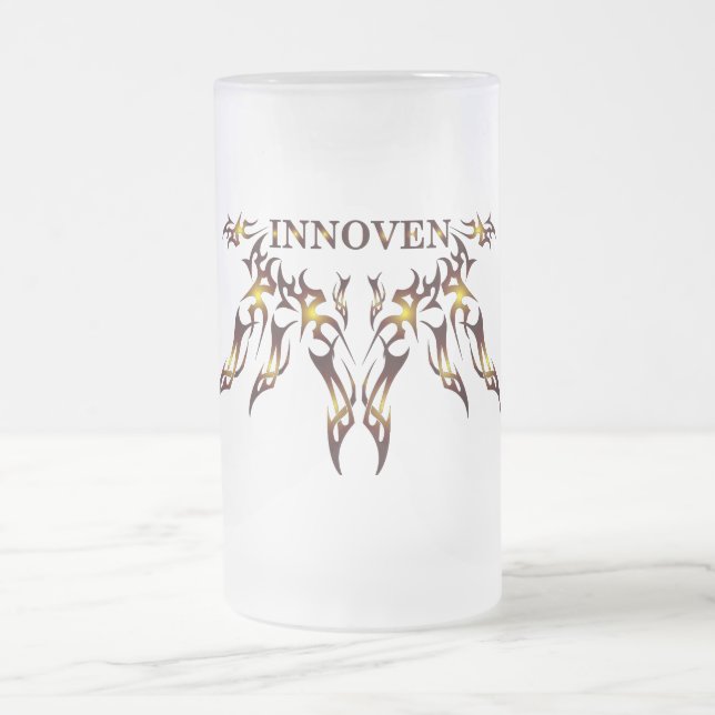 Innoven-Bierglas Mattglas Bierglas (Mittel)