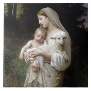 Innozenz (Madonna und Kind), Bouguereau Fliese