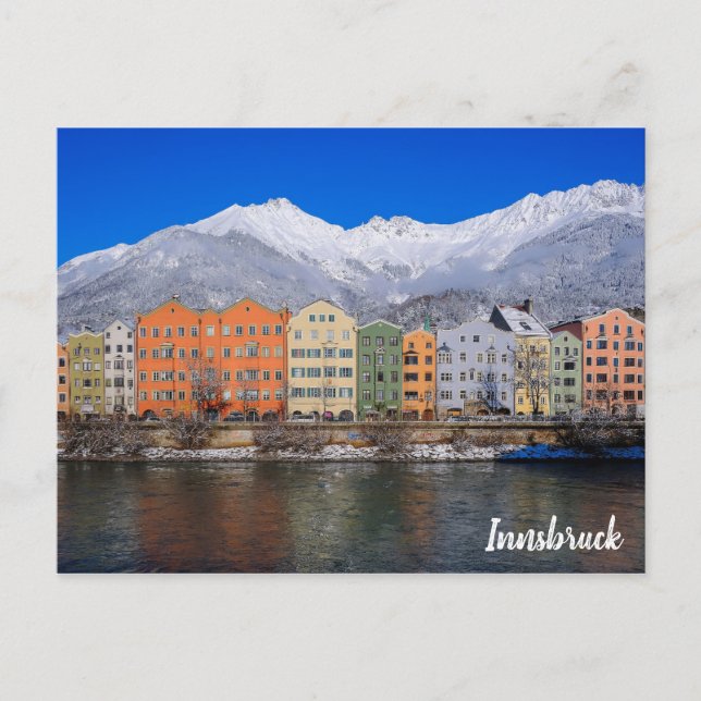 Innsbruck Austria Travel Foto Postkarte (Vorderseite)