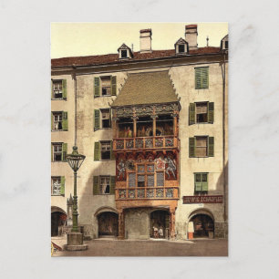 Innsbruck, die Goldene Dachl, Tirol, Österreich-Un Postkarte