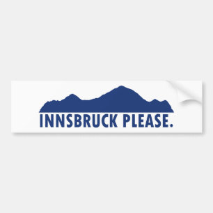 Innsbruck Österreich Bitte Autoaufkleber