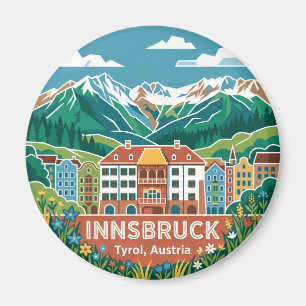 Innsbruck Österreich Magnet