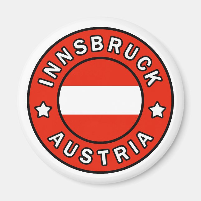 Innsbruck Österreich Magnet (Vorne)