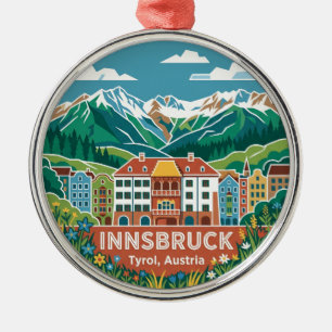 Innsbruck Österreich Ornament Aus Metall