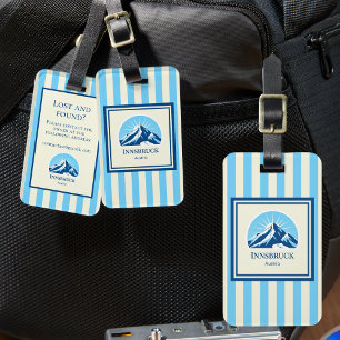 Innsbruck Österreich Österreich Berg Gepäckanhänge Gepäckanhänger