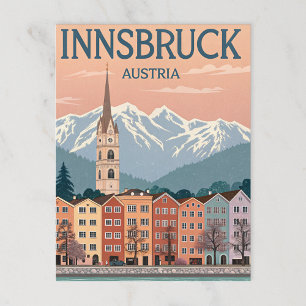 INNSBRUCK, ÖSTERREICH POSTKARTE