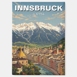 Innsbruck Österreich Reisen Magnet