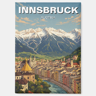 Innsbruck Österreich Reisen Magnet