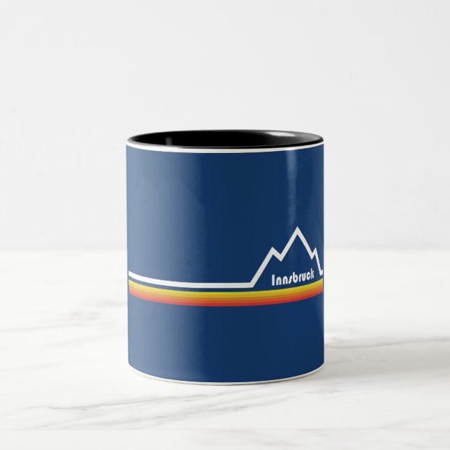 Innsbruck, Österreich Zweifarbige Tasse (Mittel)