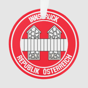 Innsbruck RundEmblem Ornament