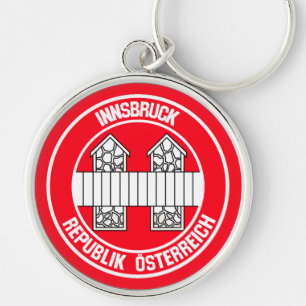 Innsbruck RundEmblem Schlüsselanhänger