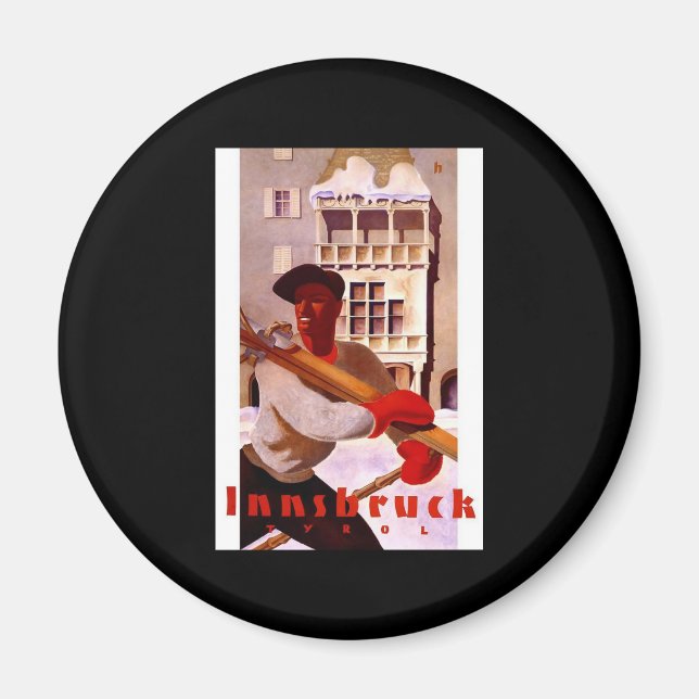 Innsbruck Tirol Österreich Magnet (Vorne)