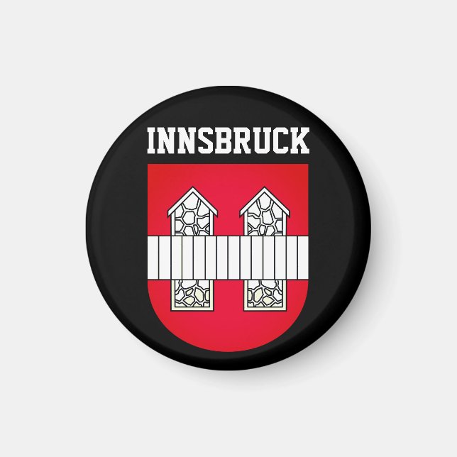 Innsbrucker Wappen - ÖSTERREICH Magnet (Vorne)
