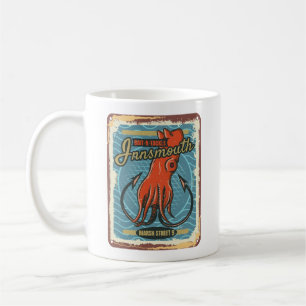Innsmouth Bait und Tackle Fischen Lovecraft Kaffeetasse
