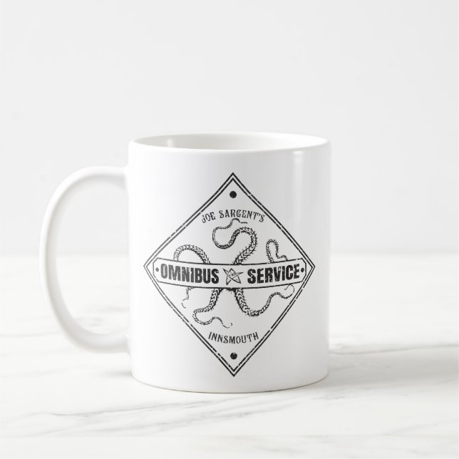 Innsmouth Bus Service Joe Sargent Kaffeetasse (Links)